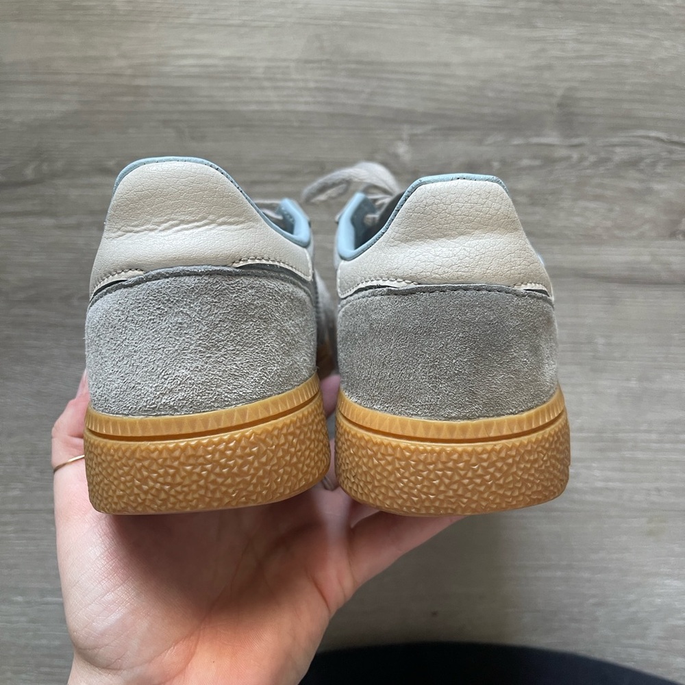 ADIDAS SPEZIAL REPOSH SIZE 5.5 PALE BLUE/ GRAY W GUM SOLE - Picture 4 of 5
